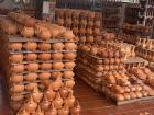 Mounds and mounds of handmade pottery can be seen throughout the streets of Ràquira!