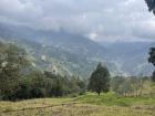 A breathtaking view of the mountains on which the elementary school stands