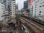 Railways that run through the middle of Shibuya