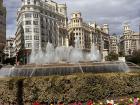 This shot of the city center captures the warmth of the beginning of the spring season