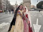 Two of my friends Sophia and Kaymen who have been studying in Valencia since September and got the opportunity to walk as "Falleras"