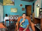 Matias, age 9, in his home during the interview