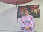 I attended Japan Day, a cultural celebration here in Belize, and got to try on a yukata, a type of traditional Japanese clothing