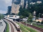 A train that connects the Malay Penninsula