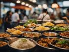 Singaporean food is a fusion of different cultures