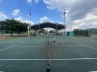 The tennis courts where I play 