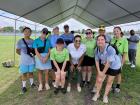 P.C.V.s helping at football nationals