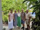 My parents and the Joneses when my parents came to visit Belize