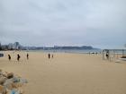 The beaches of Pohang, a coastal city in South Korea known for its fish markets and king crab