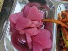 My school had adorable heart shaped radishes during lunch