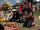 Offerings are made to "Pachamama" (Mother Earth) during Indigenous ceremonies