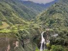 A gorgeous view from the side of the road in Baños de Ambato