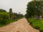 A river in Cuenca one year ago, how it should be: full!