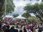 There were lots of performances, such as this group of Indigenous dancers from the Amazon 