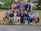 My Peace Corps cohort at our mid-service conference, celebrating the halfway point in our time in Ecuador