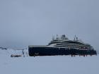 I took this photo of the ship when I was on the ice