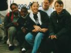 This is me in 2001 with Reach the World students