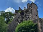 Krista: Another view of Heidelberg Castle, where inside the castle is damp and dark and smells musky