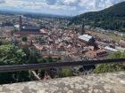 Molly: Scout checking out the view from the top of Heidelberg Castle