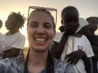 Soccer is a big deal in Senegal and most regions have seasonal tournaments. I attended with a few of my host sisters. 