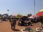 Everyone has come to my little town for the Lumo today, so I am greeted by many people. I'm also asked to buy pretty much everything by vendors who are shouting loudly as I walk by their stalls.