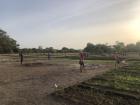 A short walk from my house is the women's garden maintained by the women of my village. They come here morning and evening to water and tend to their plots. 