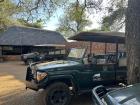 A safari jeep ride that I took to see lions at a national park