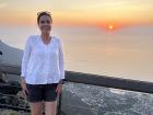 Visiting the top of Table Mountain at sunset