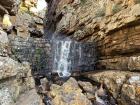 Mini waterfall found on a hike