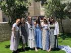 Me with some of my housemates when I worked in Jerusalem