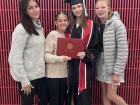My sisters and I at my graduation from the University of Utah (Go Utes!) 