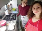Us baking cookies together!