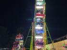 I wasn't kidding--there was a ferris wheel at the festival! 