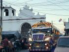 Some "camionetas" run throughout the night, which is why many of them have lights all over so they can be spotted easily in the dark