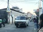 This "busito" or "micro bus" shows the route it's taking on the front windshield