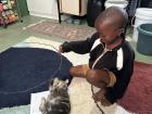 Matsepe loves to play with my cat!