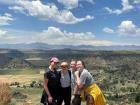 During training, Peace Corps took us to visit Thaba Bosiu! Here are some of my friends and I at the top