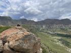 Some more vulture habitat near my village! Drew and I love hiking around here, even if we don't spot any birds