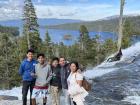 A photo of my family and me at Eagle Peaks in Lake Tahoe, Nevada