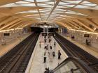 One of the metro stations in Valencia