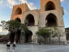 The gate of the ancient city wall of Valencia