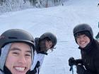 I learned how to ski for the first time with friends in Norway!