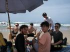 Senegalese beach day with new friends from my program