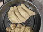 The process of making Fataya, a Senegalese meat-filled pastry