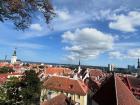 Tallinn Old Town viewed from "Upper Old Town" where the wealthier citizens lived in the Middle Ages