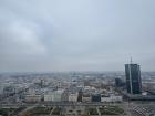 The view of Warsaw from the top of the Palace