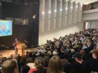 A large lecture at Tallinn University