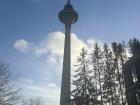 The Tallinn TV Tower, the tallest structure in Estonia