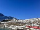 A beautiful train ride from Switzerland to Italy