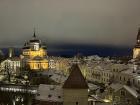 During my last week in Estonia, I took this photo of the city. You can see the Russian Orthodox Church in the back!